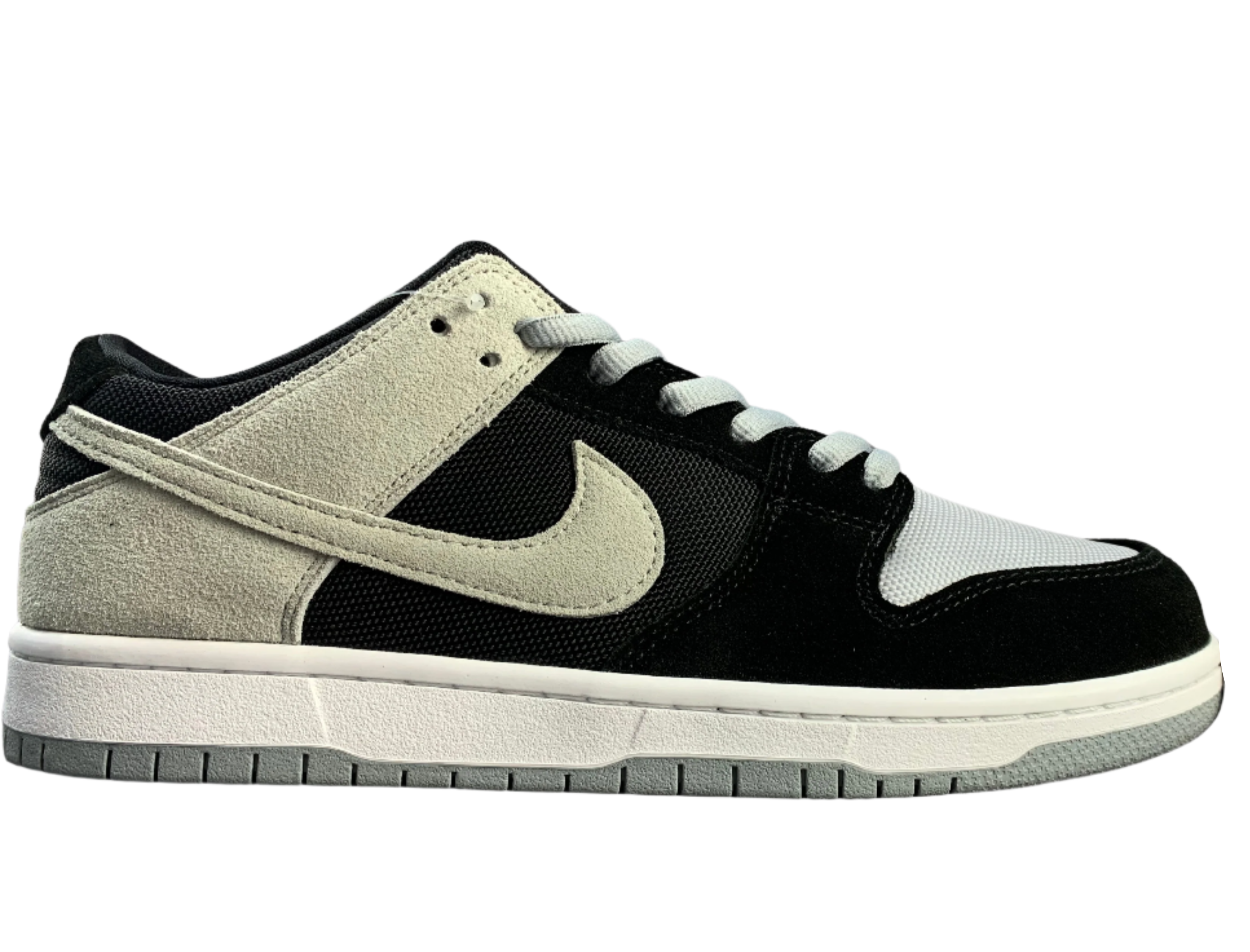 SB Dunk Low - Black & Light Grey Edition