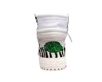 Off-White Off-Court 3.0 High Top - Grey Suede & Zebra Print Off-White