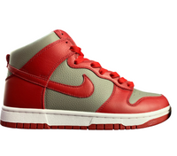 SB Dunk High - Red & Grey Classic Edition