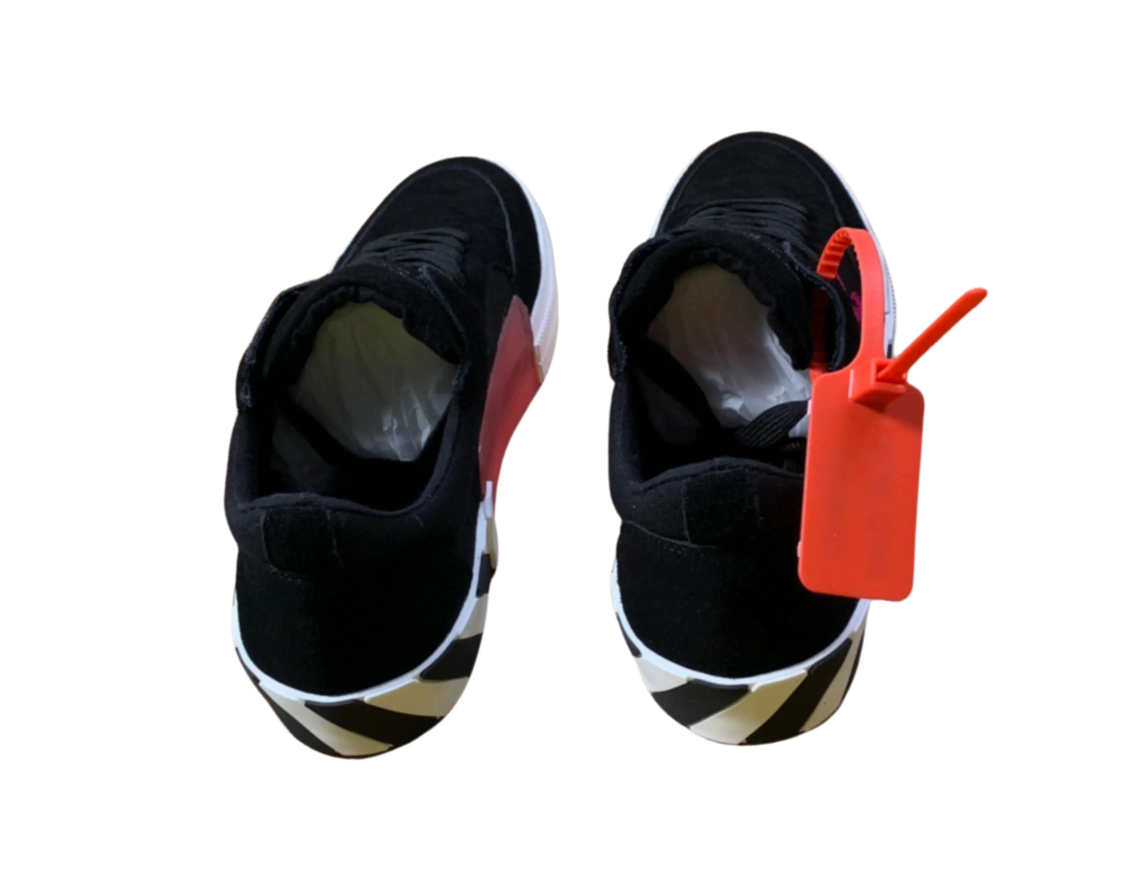 Off-White Vulcanized Low Top - Black & Fuchsia Off-White