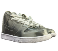 SB Dunk High - Silver Iridescent Edition