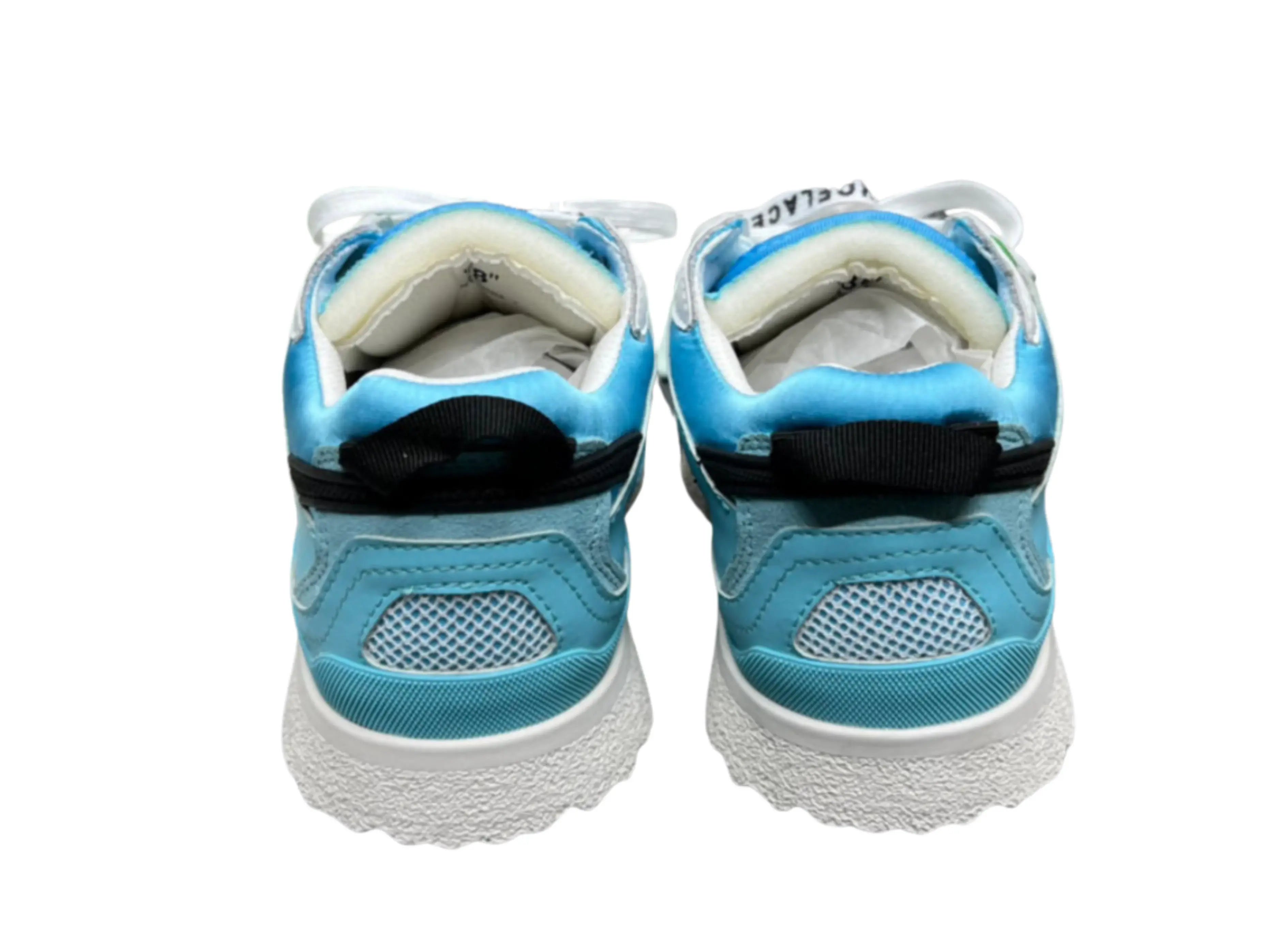 Off-White Mid Top Sponge - White & Blue Off-White