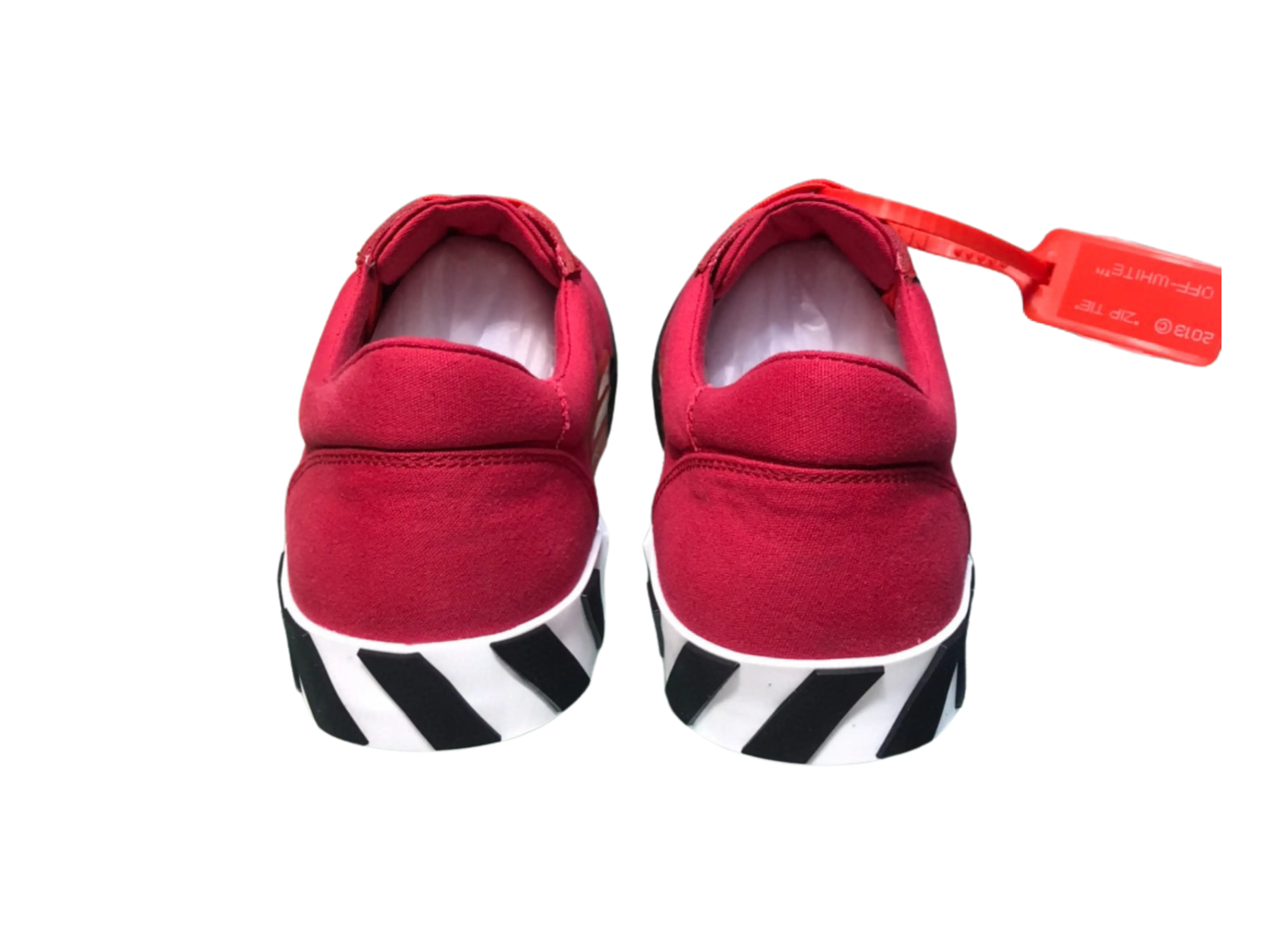 Off-White 2.0 Low Top - Red, Black & White Off-White