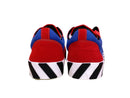Off-White Vulcanized Low-Top - Red, Blue & Black Off-White