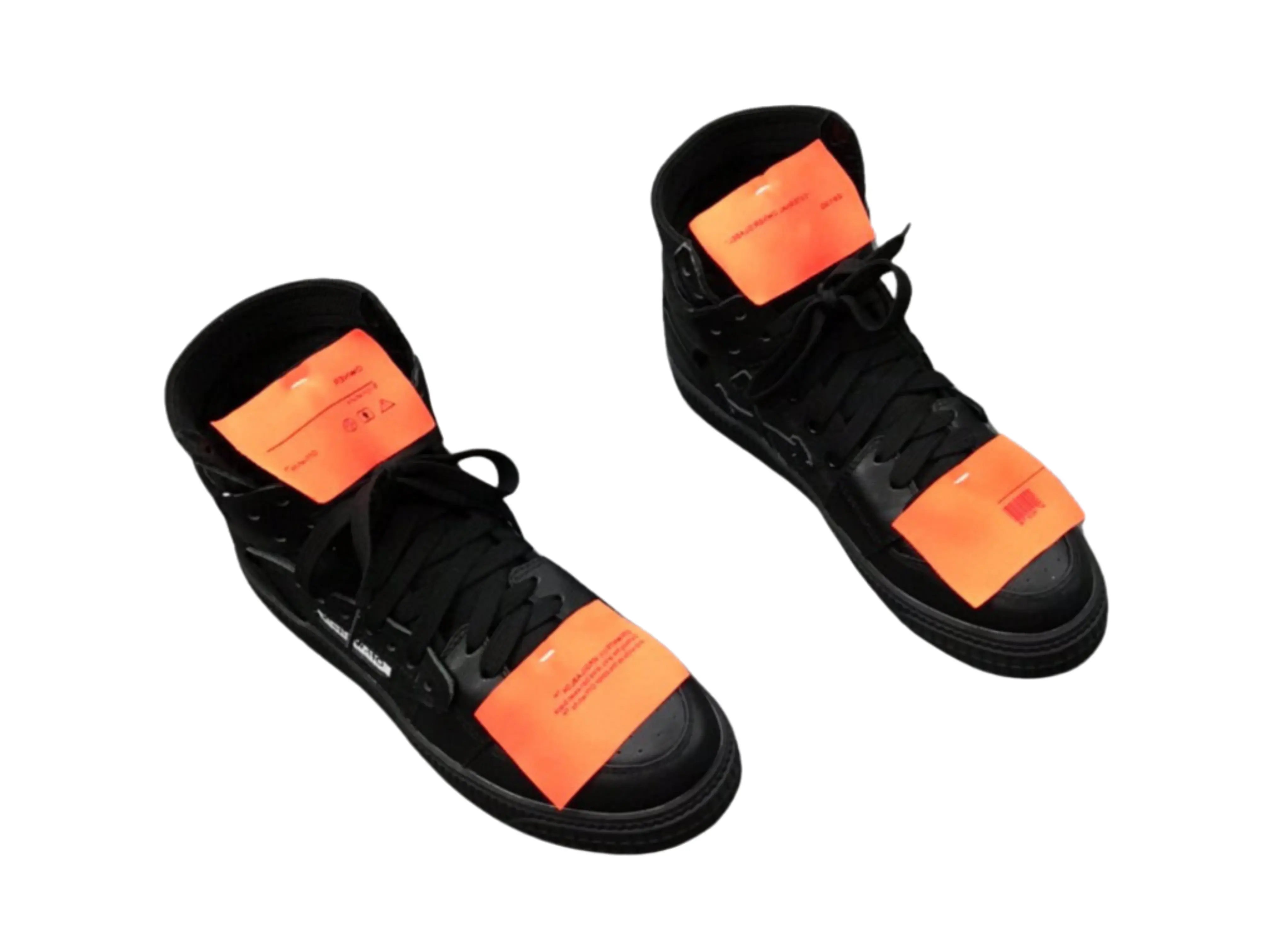 Off-White Off-Court 3.0 High Top - Leather Triple Black Off-White