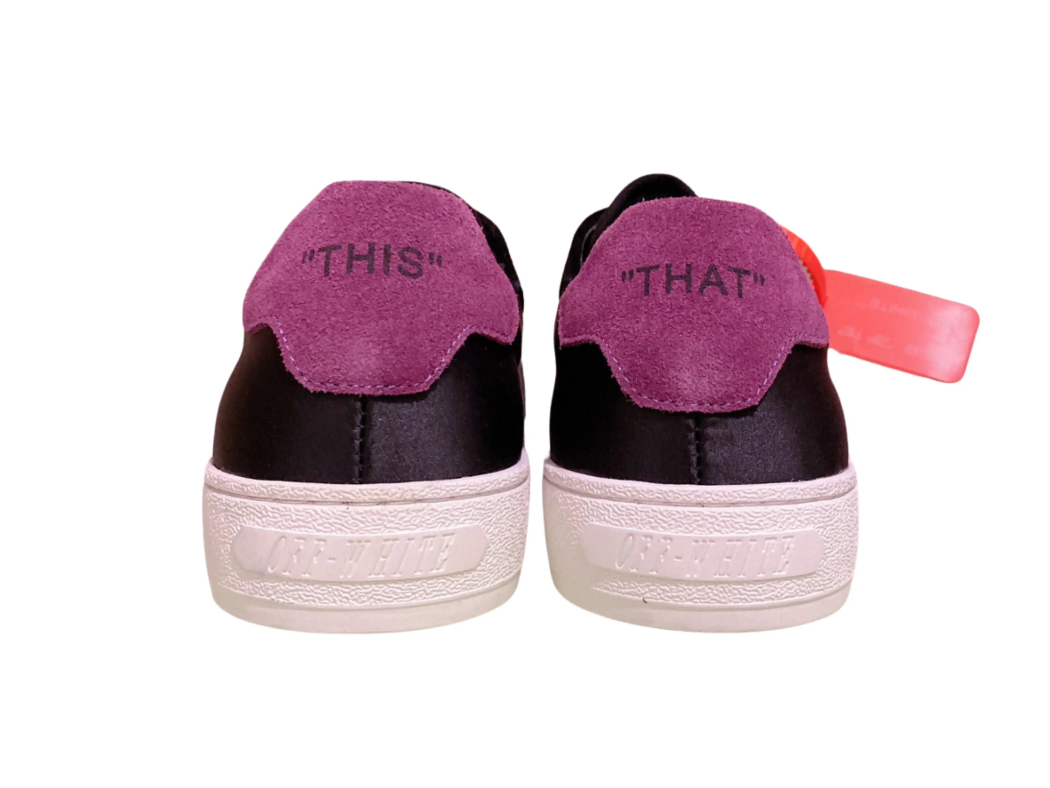 Off-White 2.0 Low Top - Black, Grey & Purple Off-White