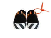 Off-White Vulcanized Low Top - Black & Orange Stripes - B-Shop