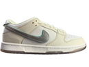 SB Dunk Low - Sail & Metallic Silver