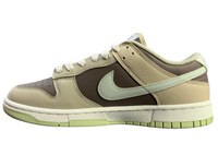 SB Dunk Low - Light Tan & Brown with Mint Accents