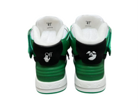 Off-White Out of Office Mid Top - Green & Black Off-White