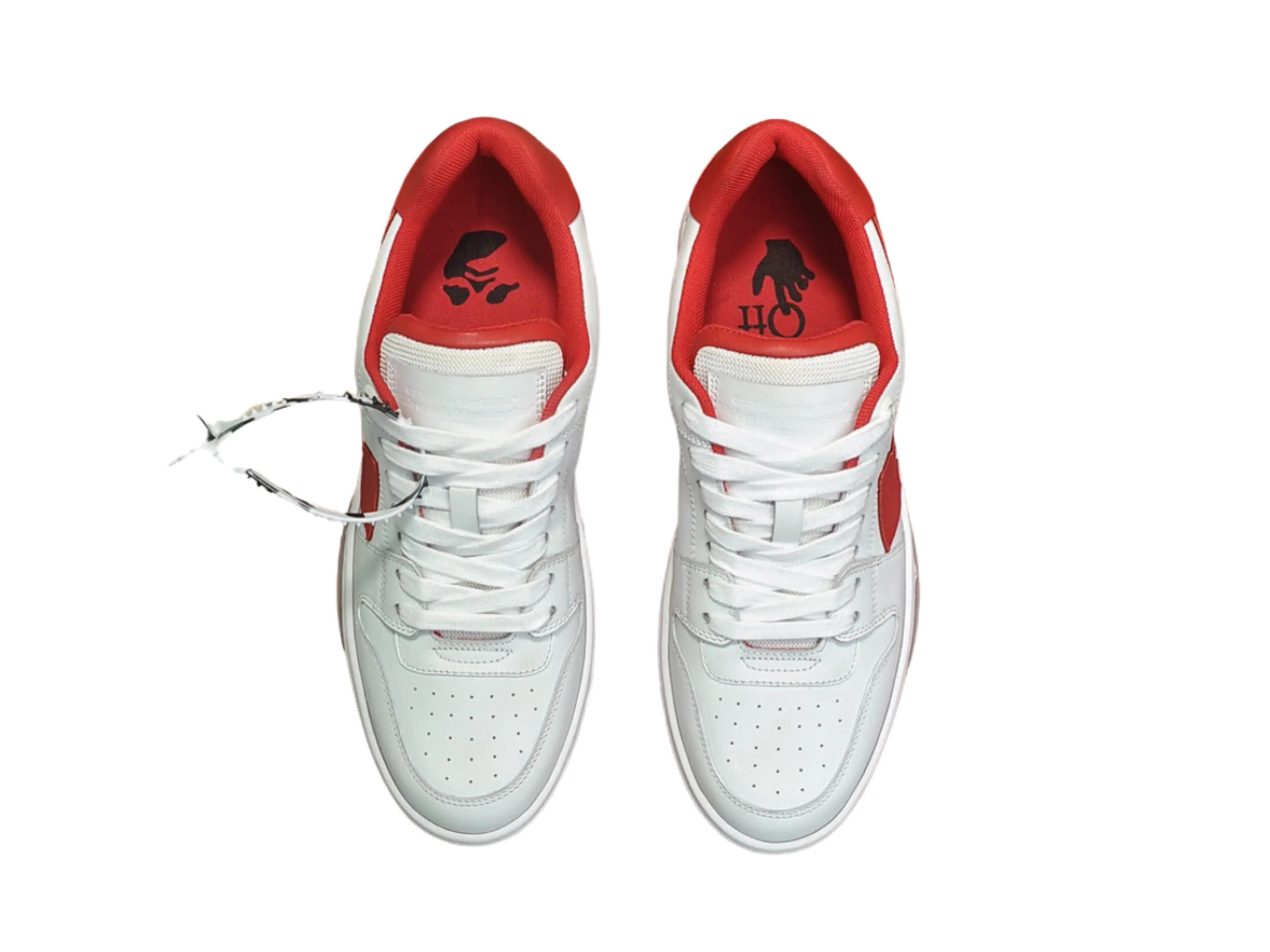 Off-White Out of Office Low-Top - White & Red Off-White
