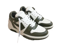 Off-White Out Of Office Low Top - White & Olive Green Off-White