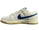 SB Dunk Low - White & Royal Blue