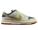 SB Dunk Low - Gold & Navy Suede