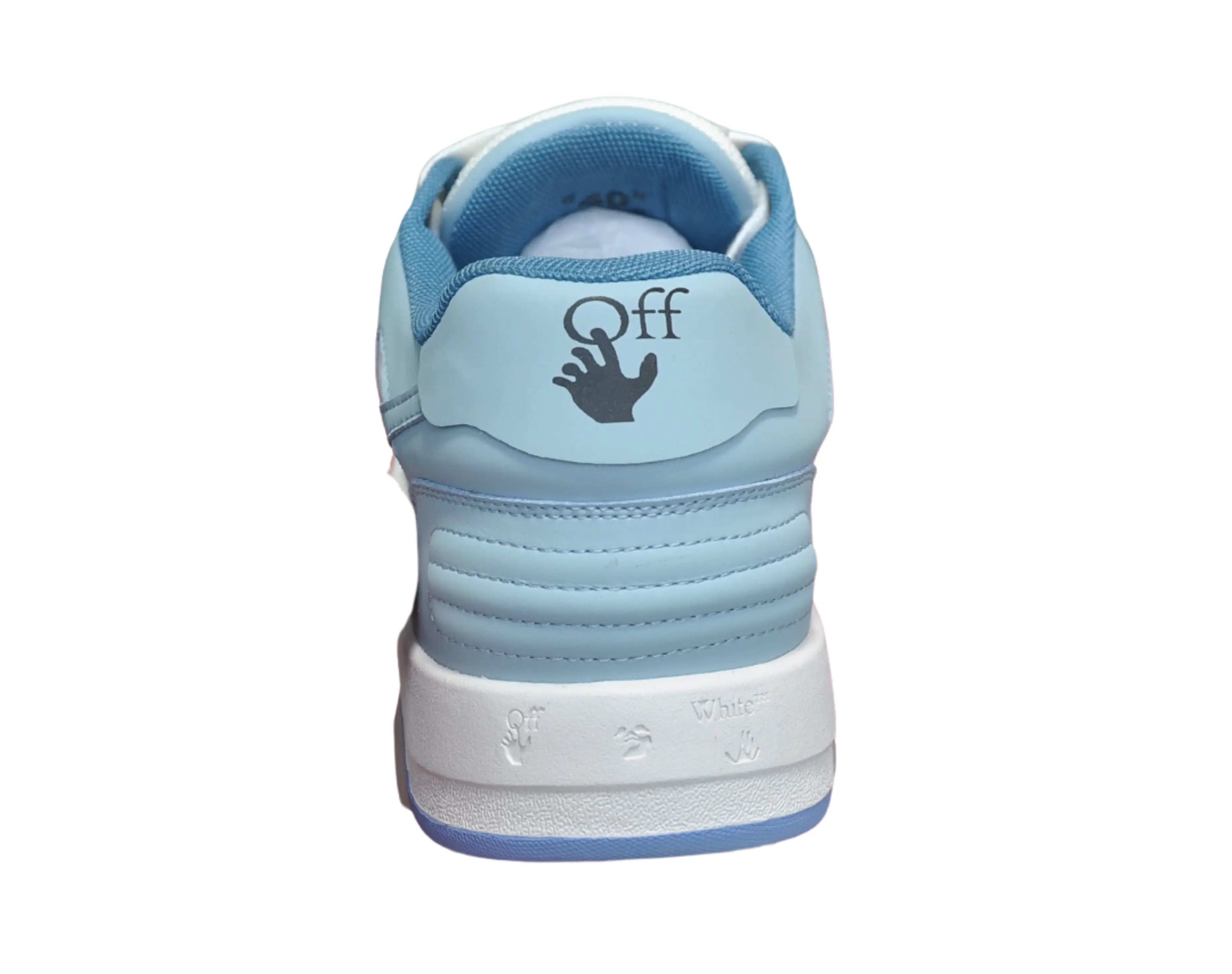 Off-White Out of Office Low-Top - White & Baby Blue Off-White