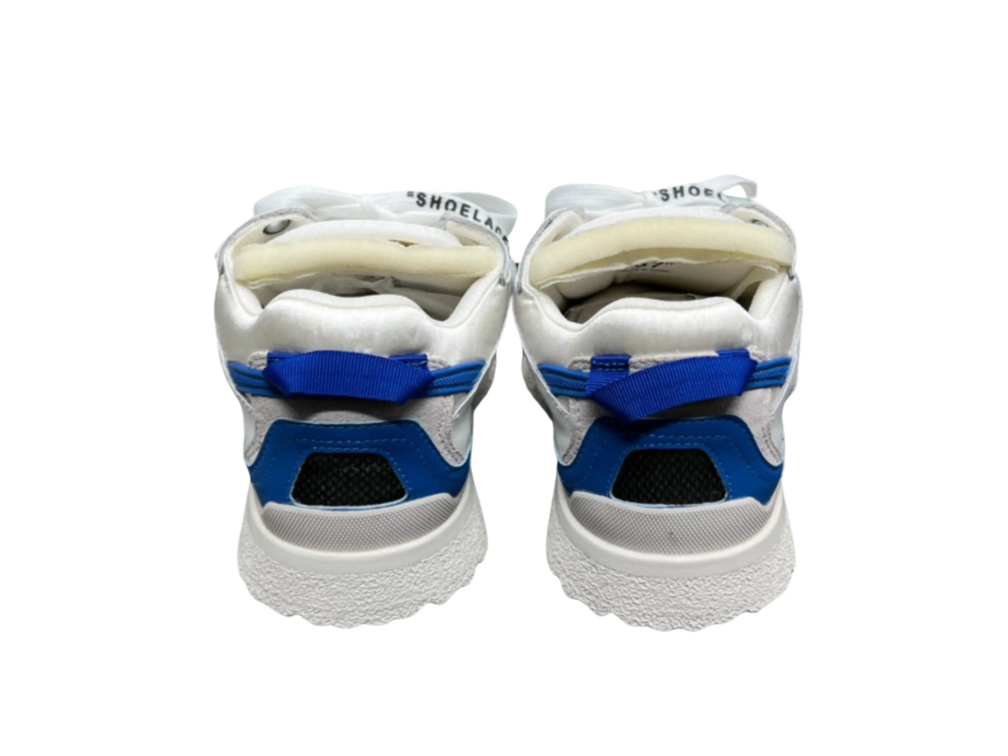 Off-White Mid Top Sponge - White & Blue Off-White