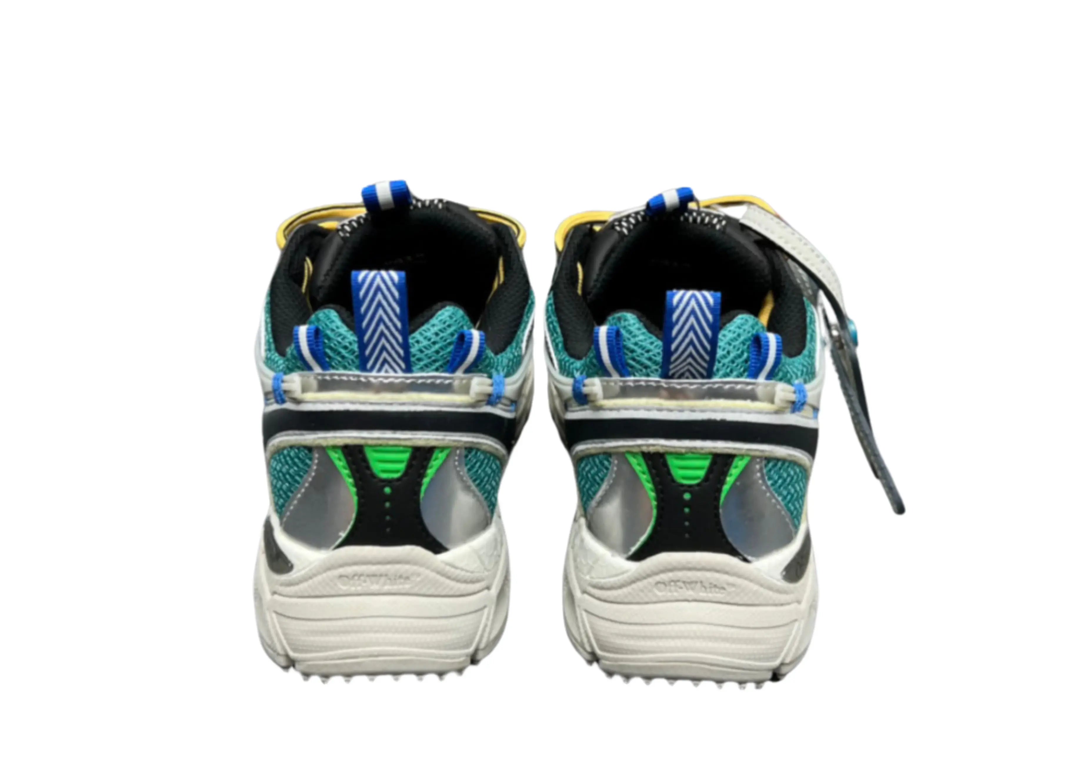 Off-White Be Right Back - Teal & Silver Off-White
