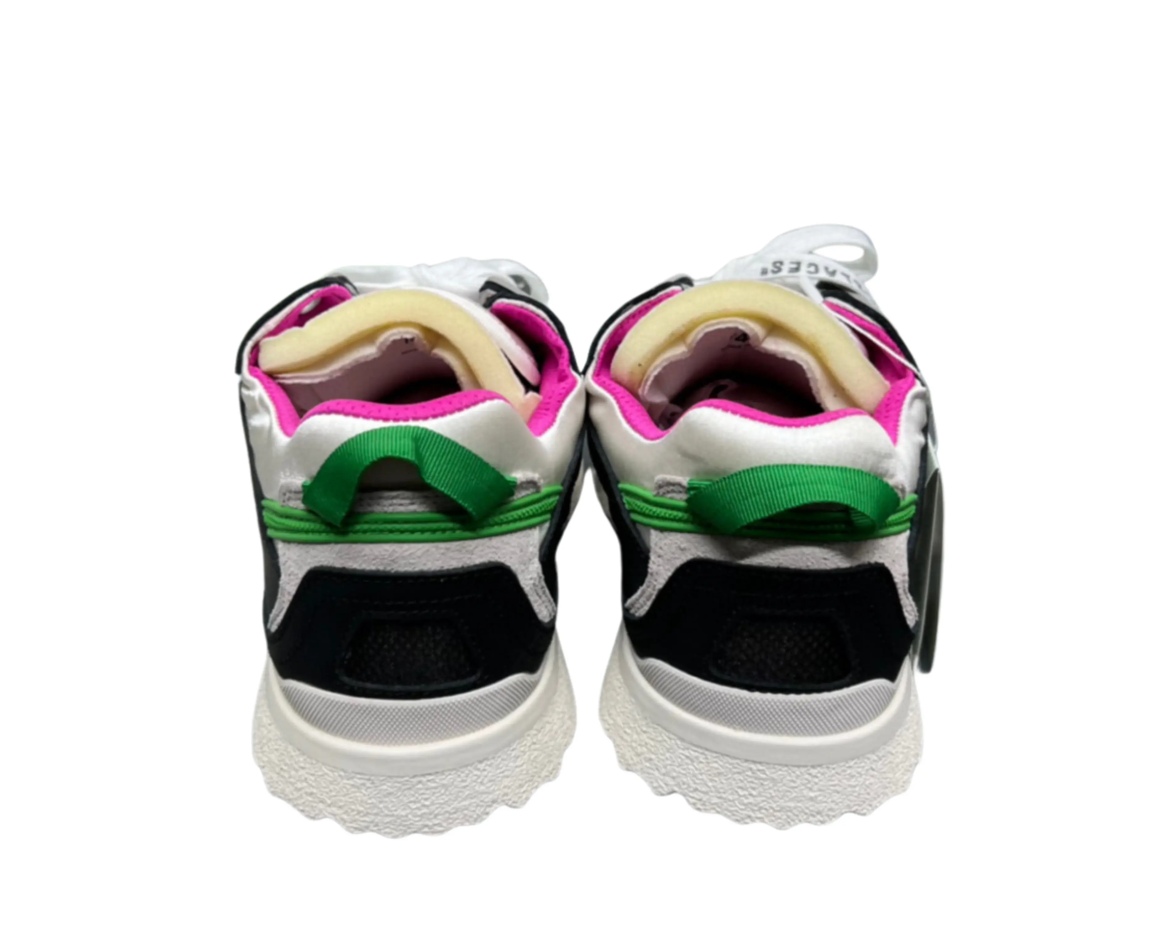 Off-White Mid-Top Sponge - Black & Green Off-White