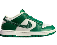 SB Dunk Low - Paisley Green Elegance