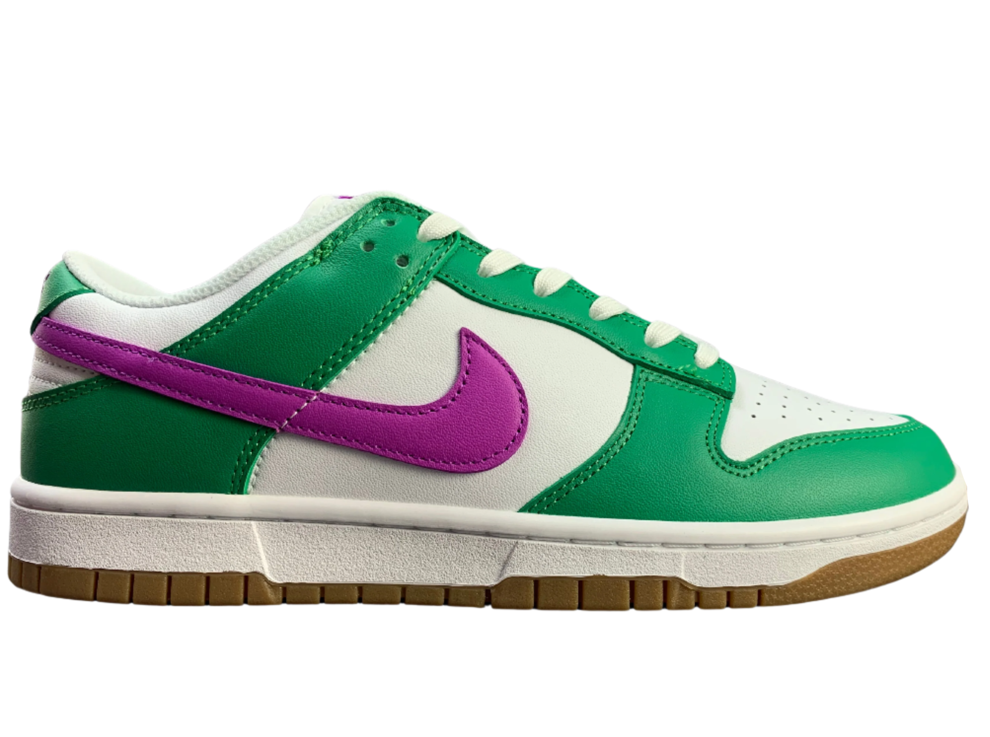 SB Dunk Low - Green & Purple Splash