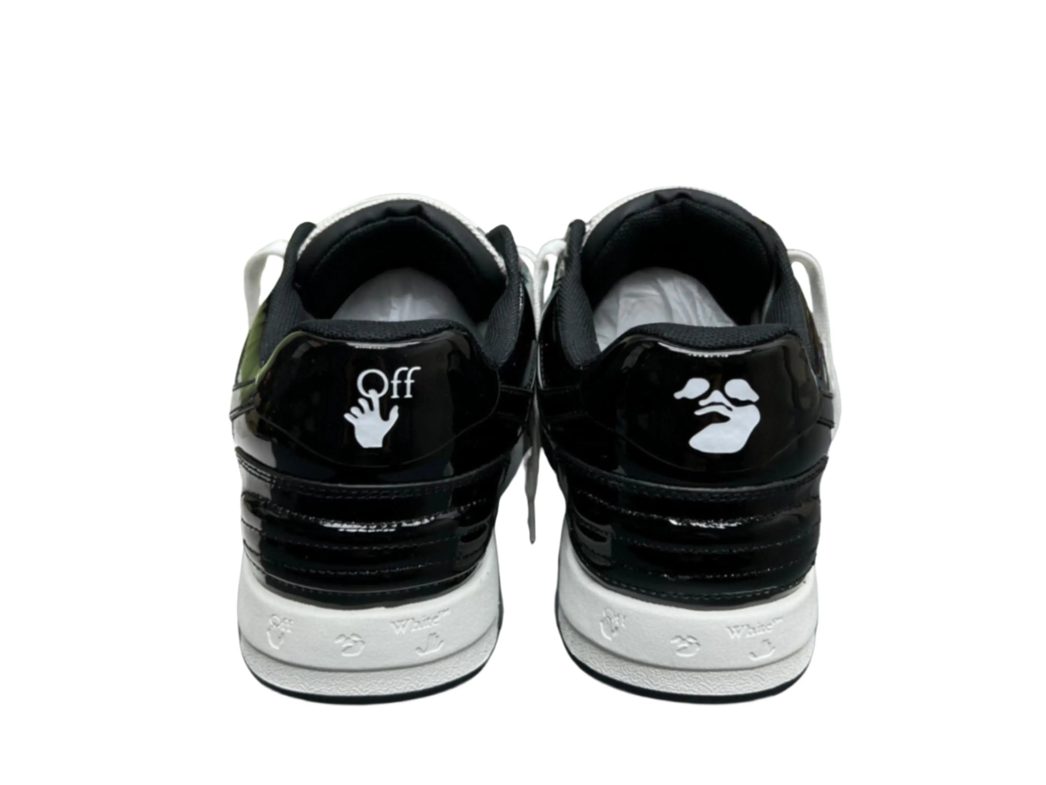 Off-White Out of Office - White & Black Patent Off-White