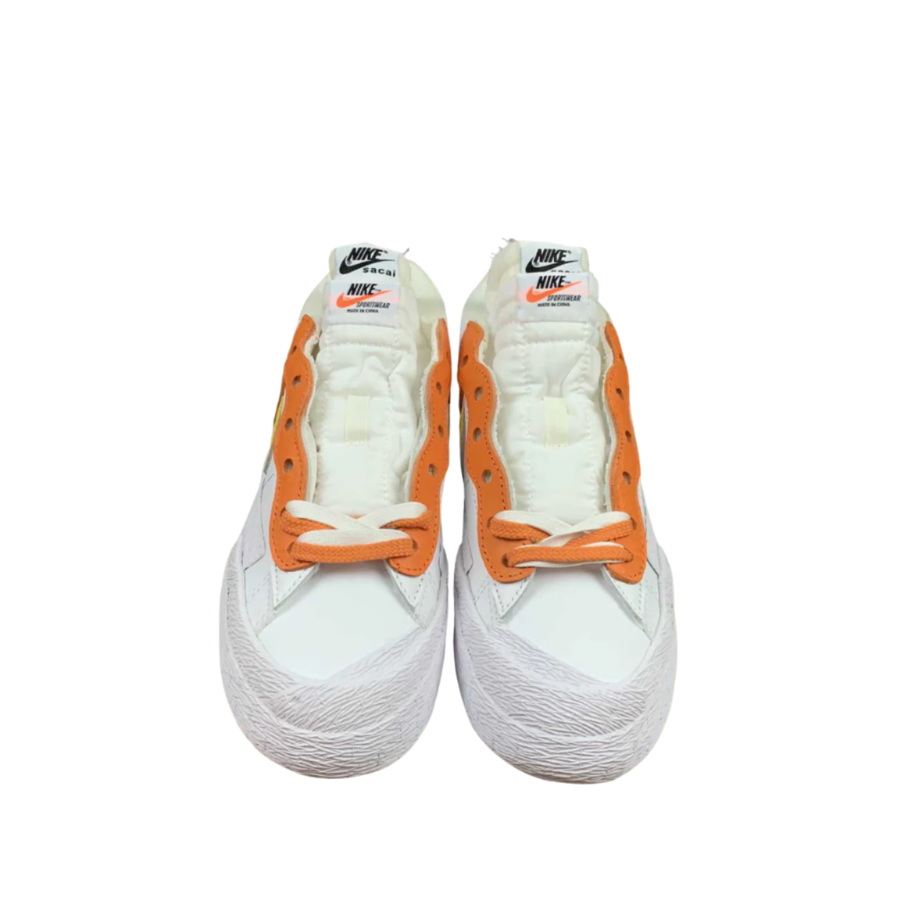 Nike Mid Sacai White, Orange & Yellow