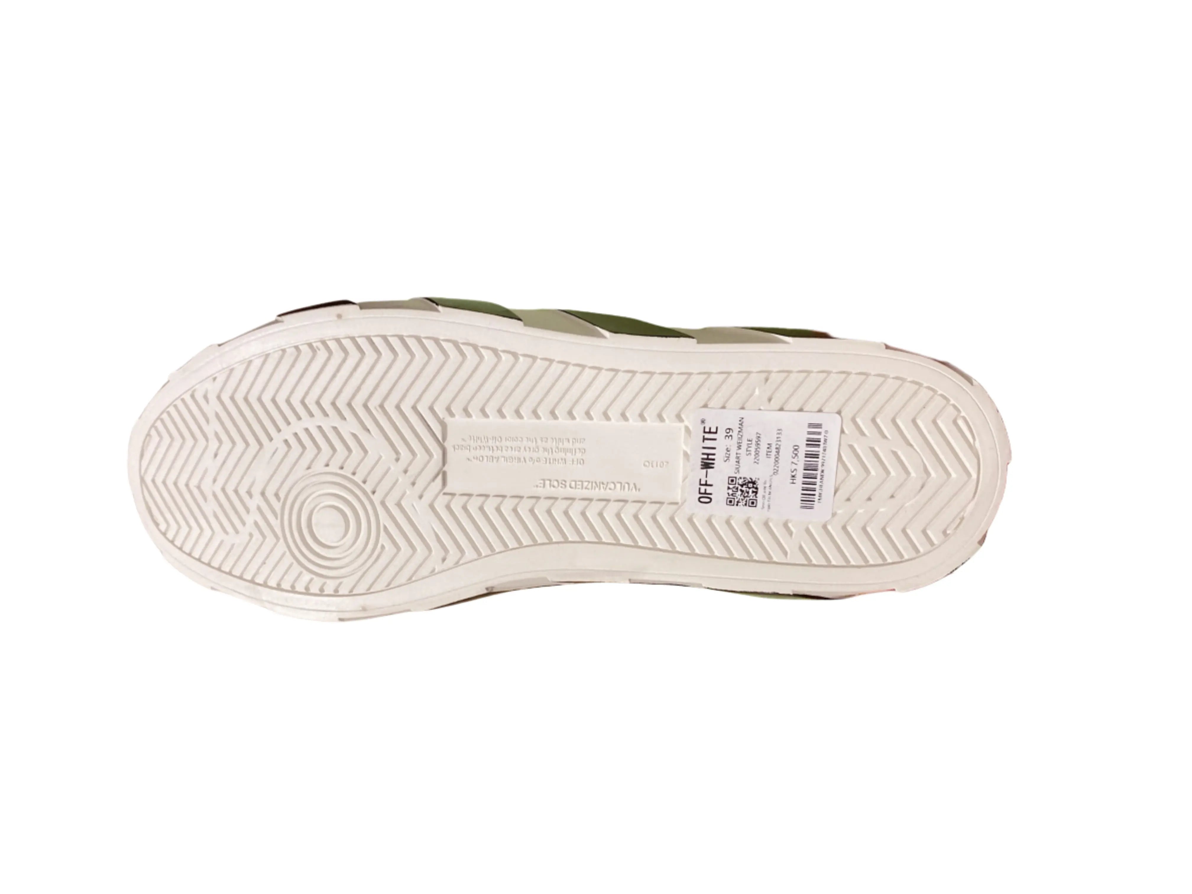 Off-White Vulcanized Low-Top - White & Black Off-White
