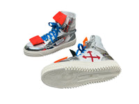 Off-White Off-Court 3.0 High Top - Silver & White Metallic Off-White
