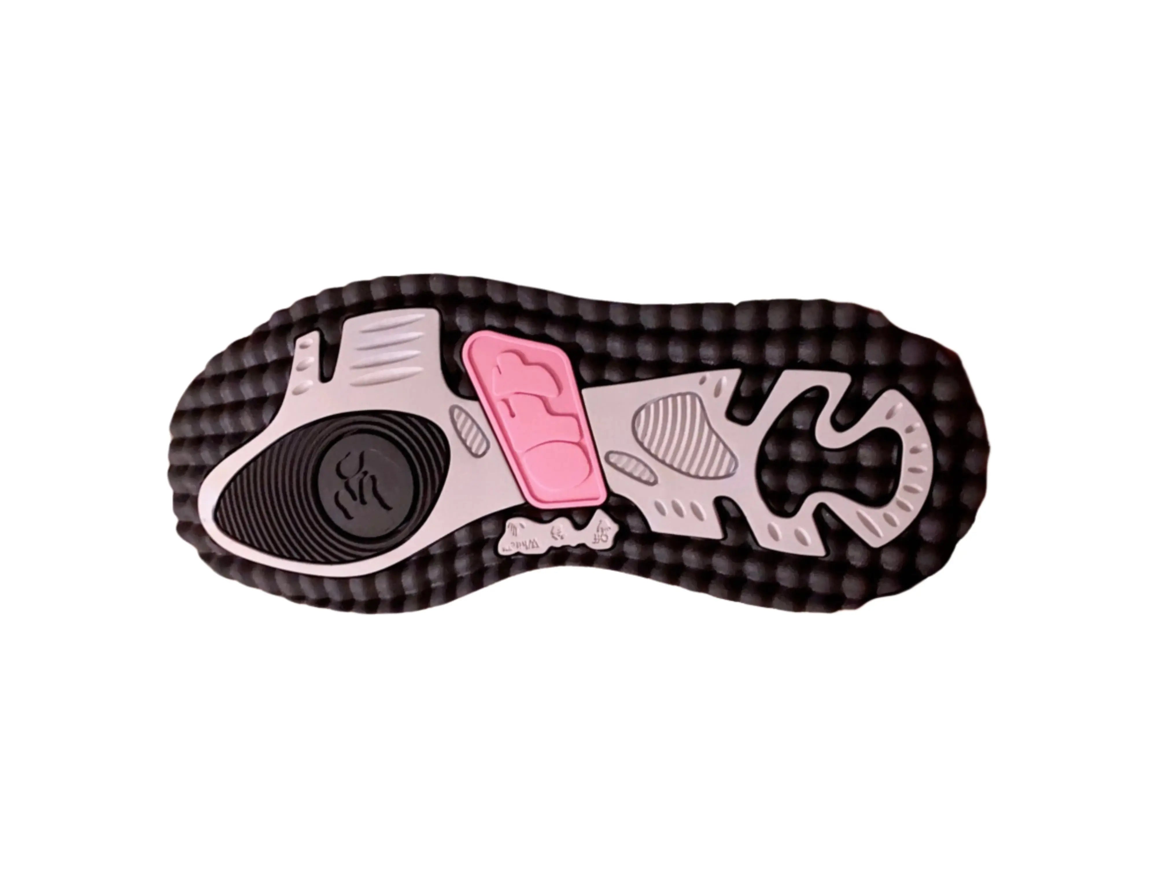 Off-White Mid-Top Sponge - Black, Pink & White Off-White