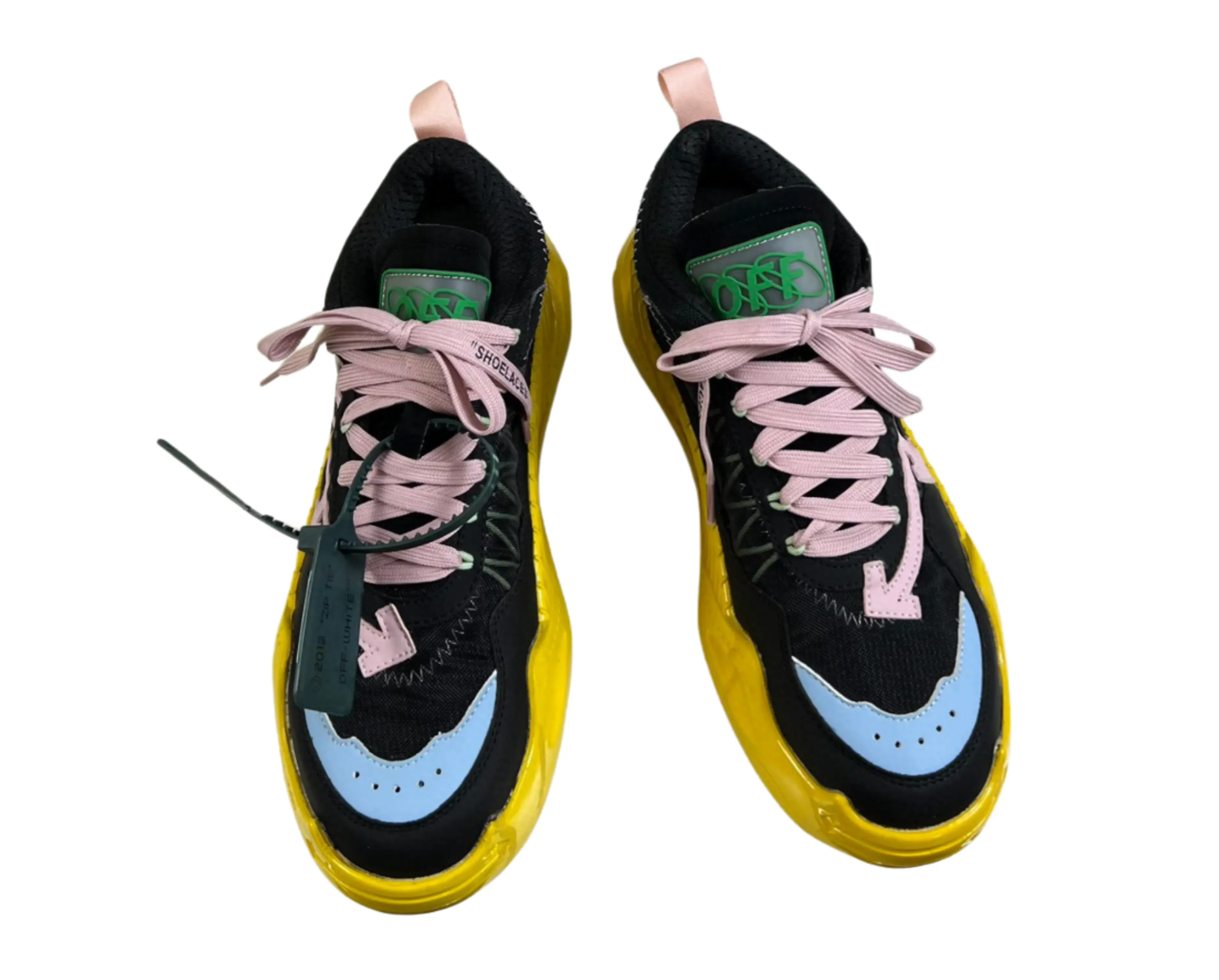 Off-White ODSY-1000 - Black, Yellow & Pastel Accents Off-White