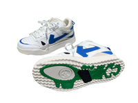 Off-White Mid Top Sponge - White & Blue Off-White