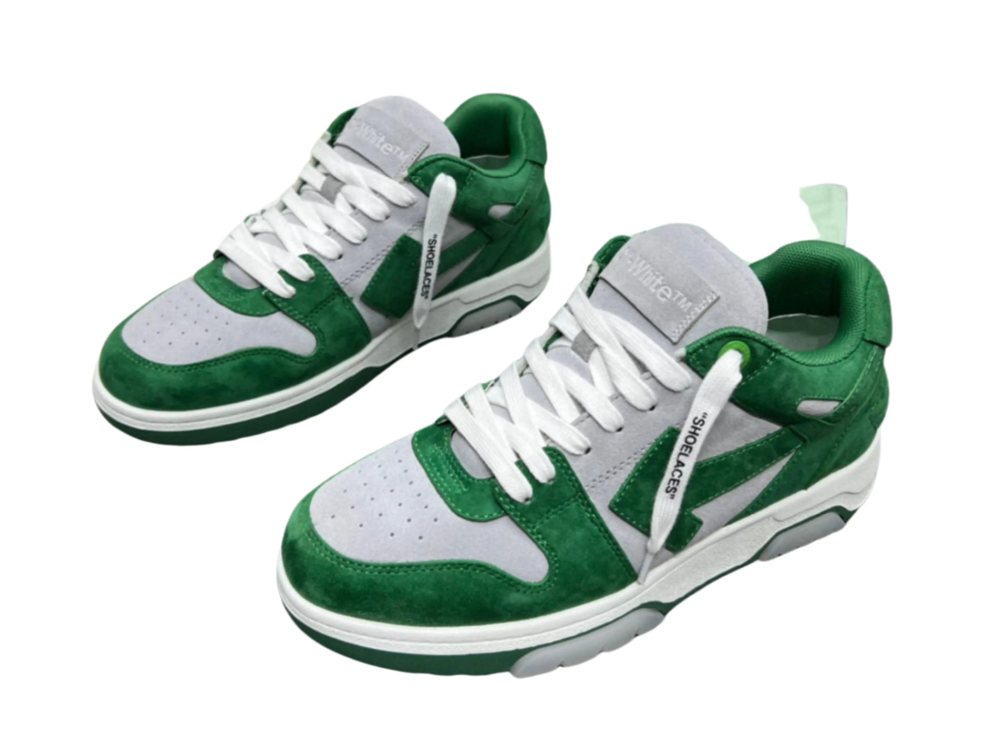 Off-White Out of Office - White & Green Off-White