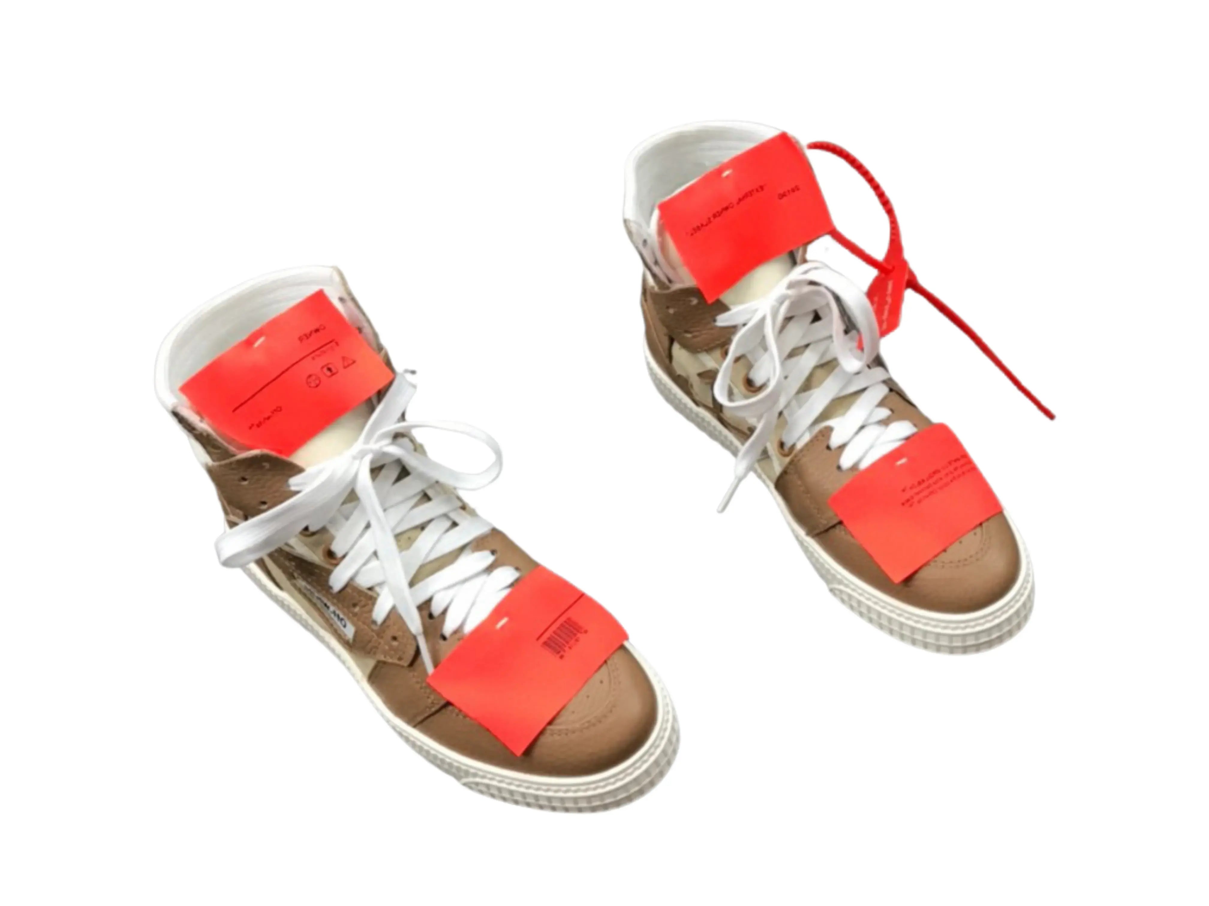 Off-White Off-Court 3.0 High Top - Beige & White Off-White