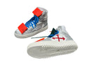Off-White Off-Court 3.0 High Top - Silver Glitter & Red Arrow Off-White