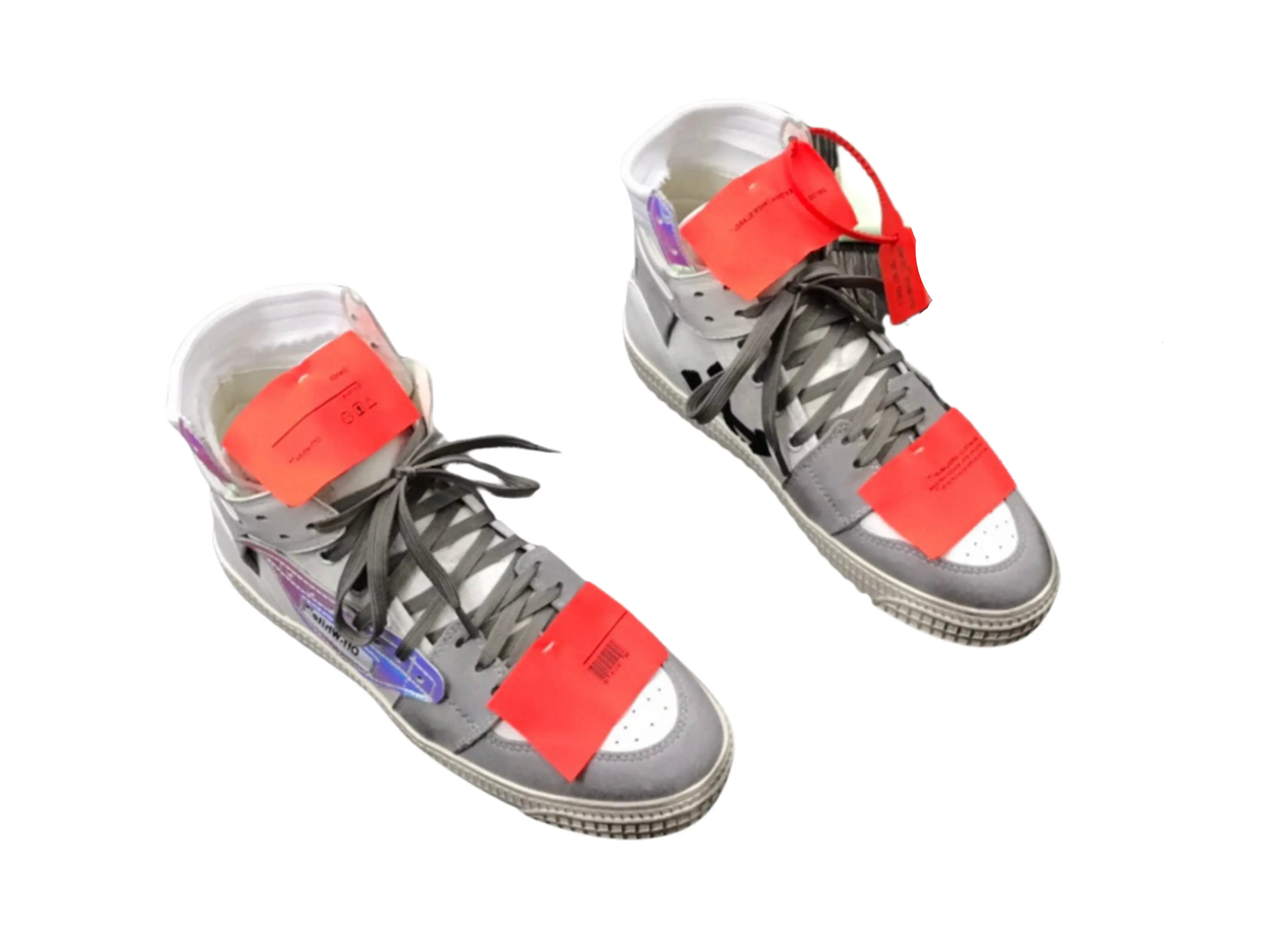 Off-White Off-Court 3.0 High Top - Grey & White Off-White