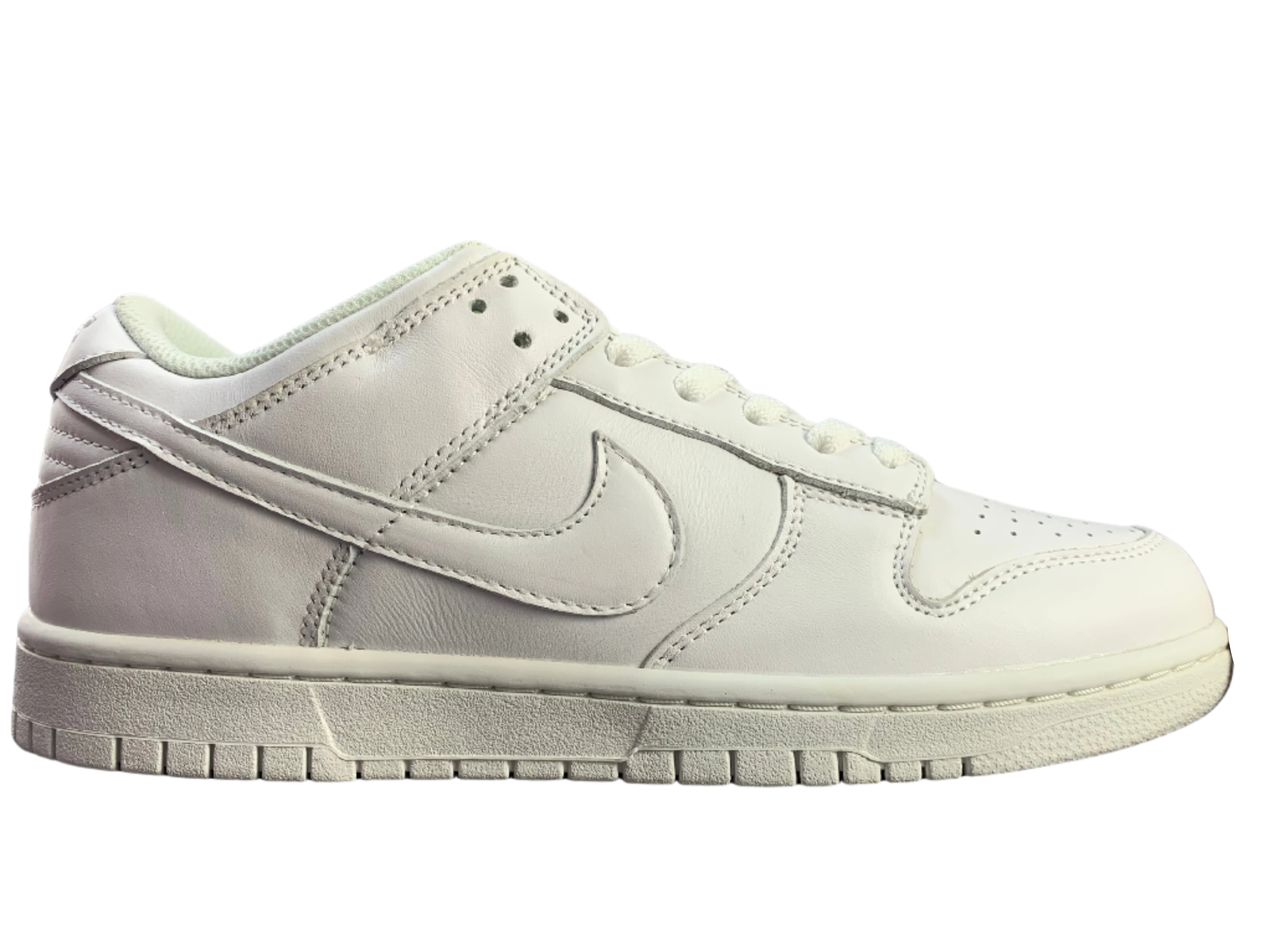 SB Dunk Low - Triple White