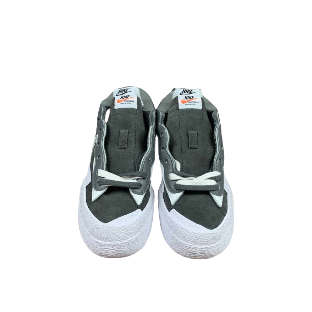 Nike Blazer Low Sacai Grey White Sneakers