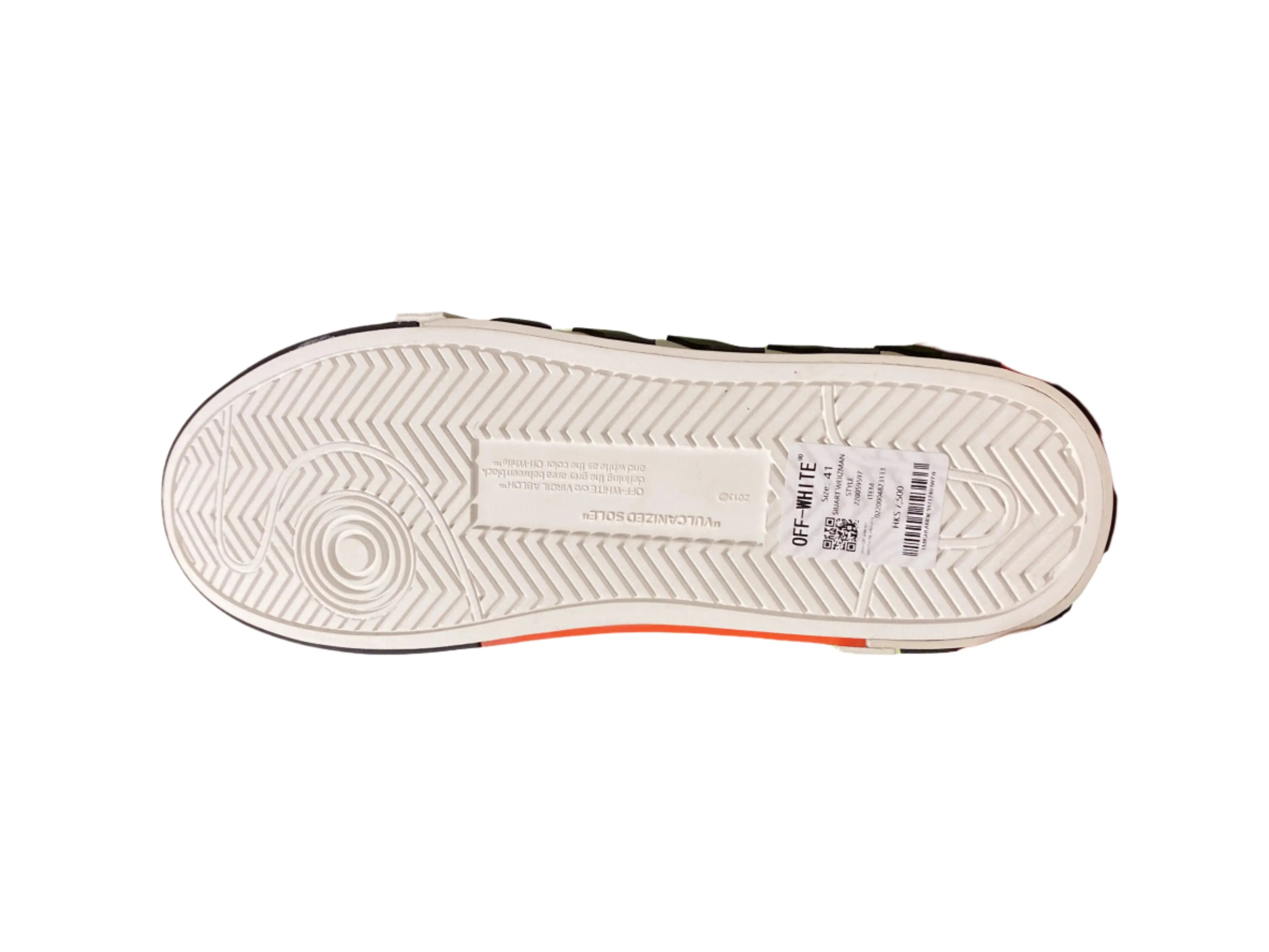 Off-White Vulcanized Low Top - White & Black Off-White