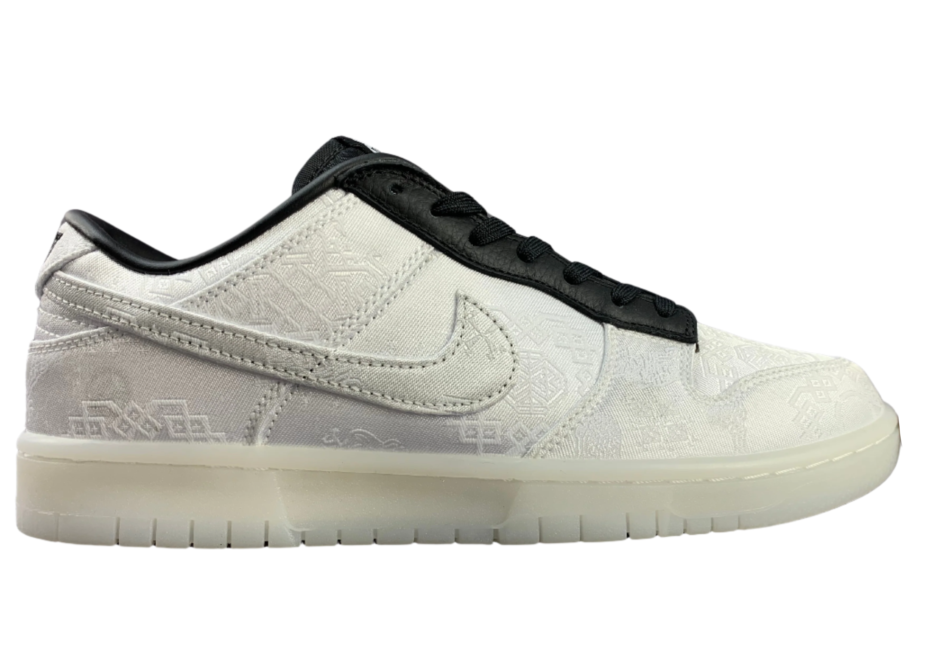 SB Dunk Low - White Satin Luxe