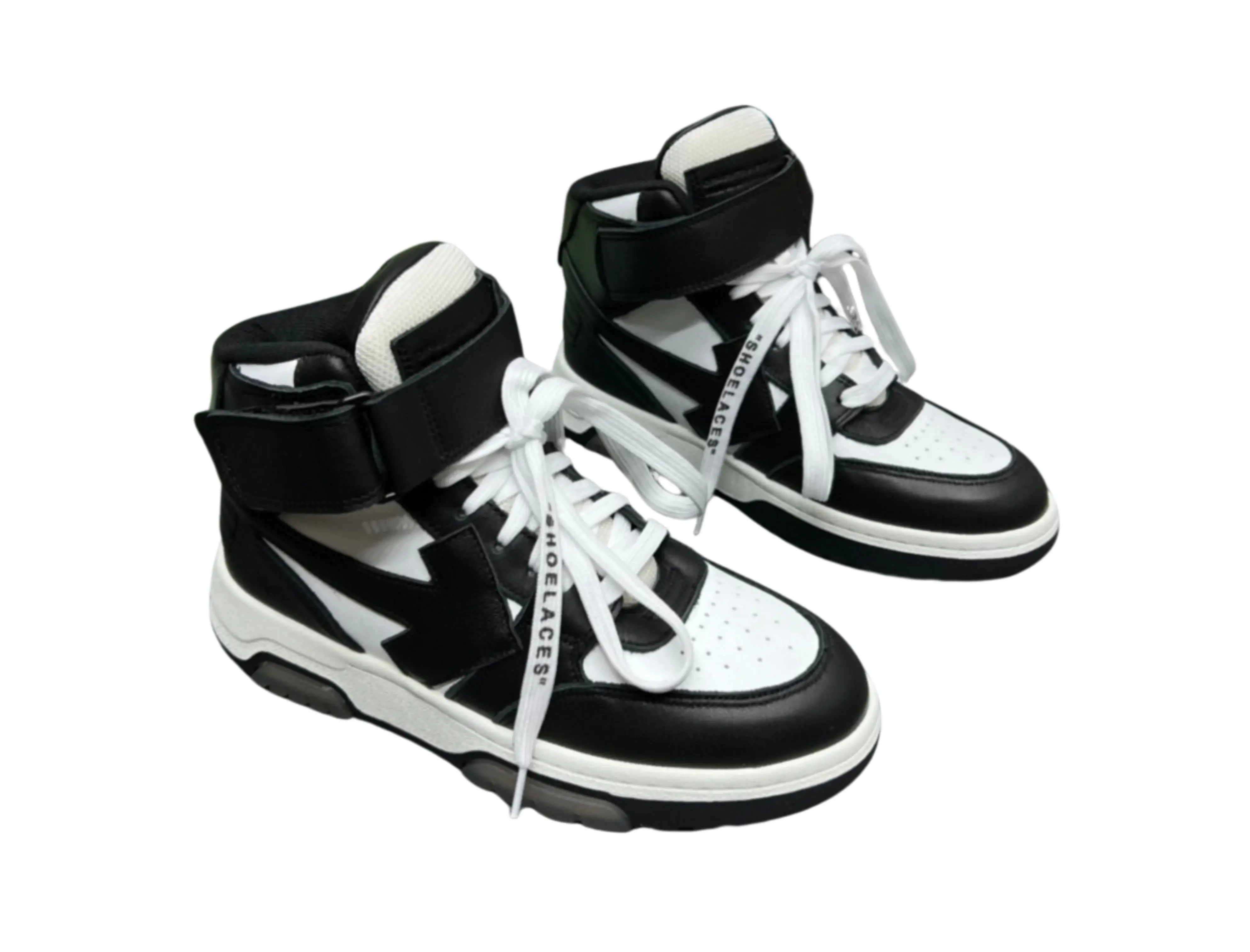 Off-White Out of Office High Top - Black & White Off-White