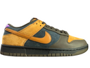 SB Dunk Low - Olive and Orange Suede