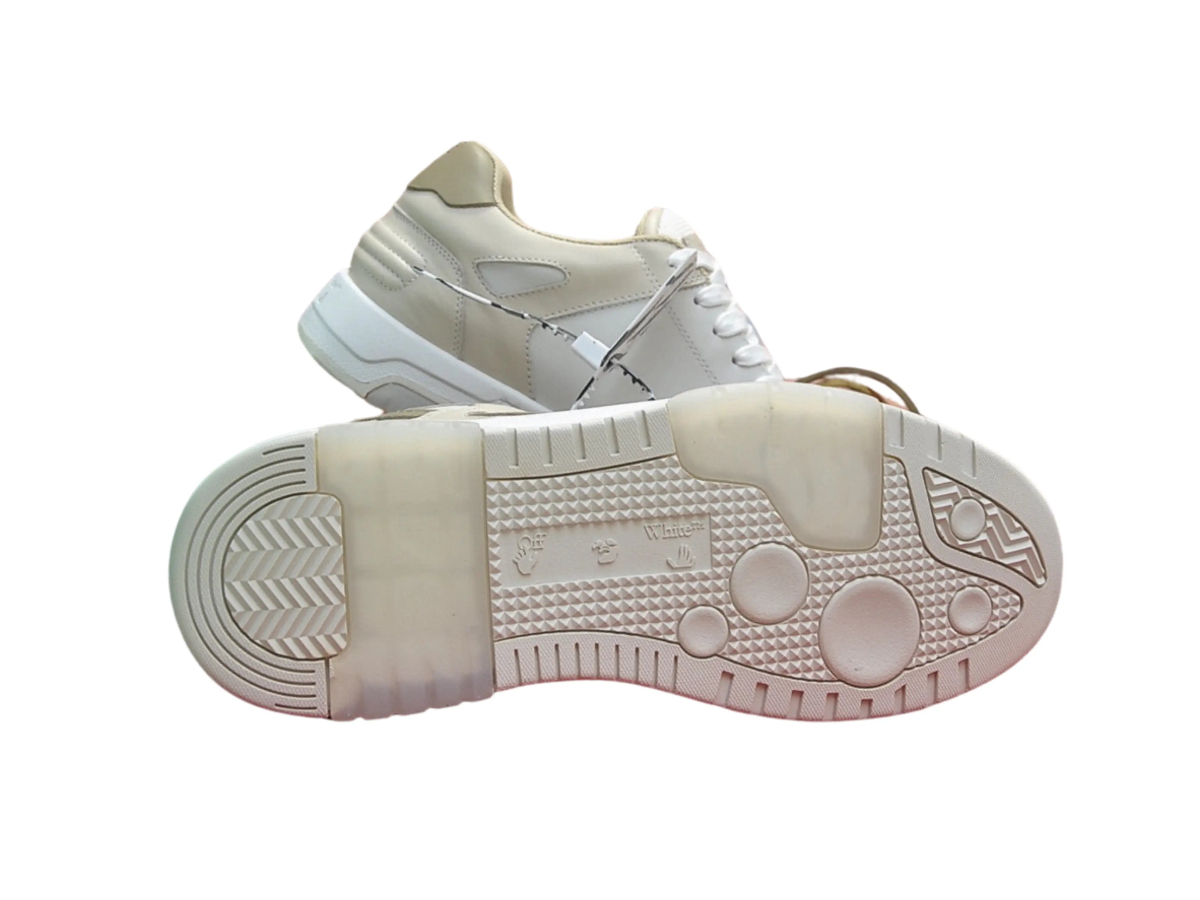 Off-White Out of Office Low-Top - Beige & White Off-White