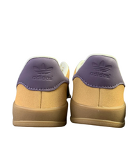 Adidas Gazelle Suede Sneakers - Beige, Purple & Blue