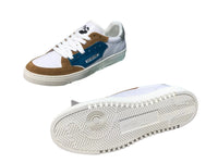 Off-White 5.0 Low Top - White, Brown & Blue Off-White