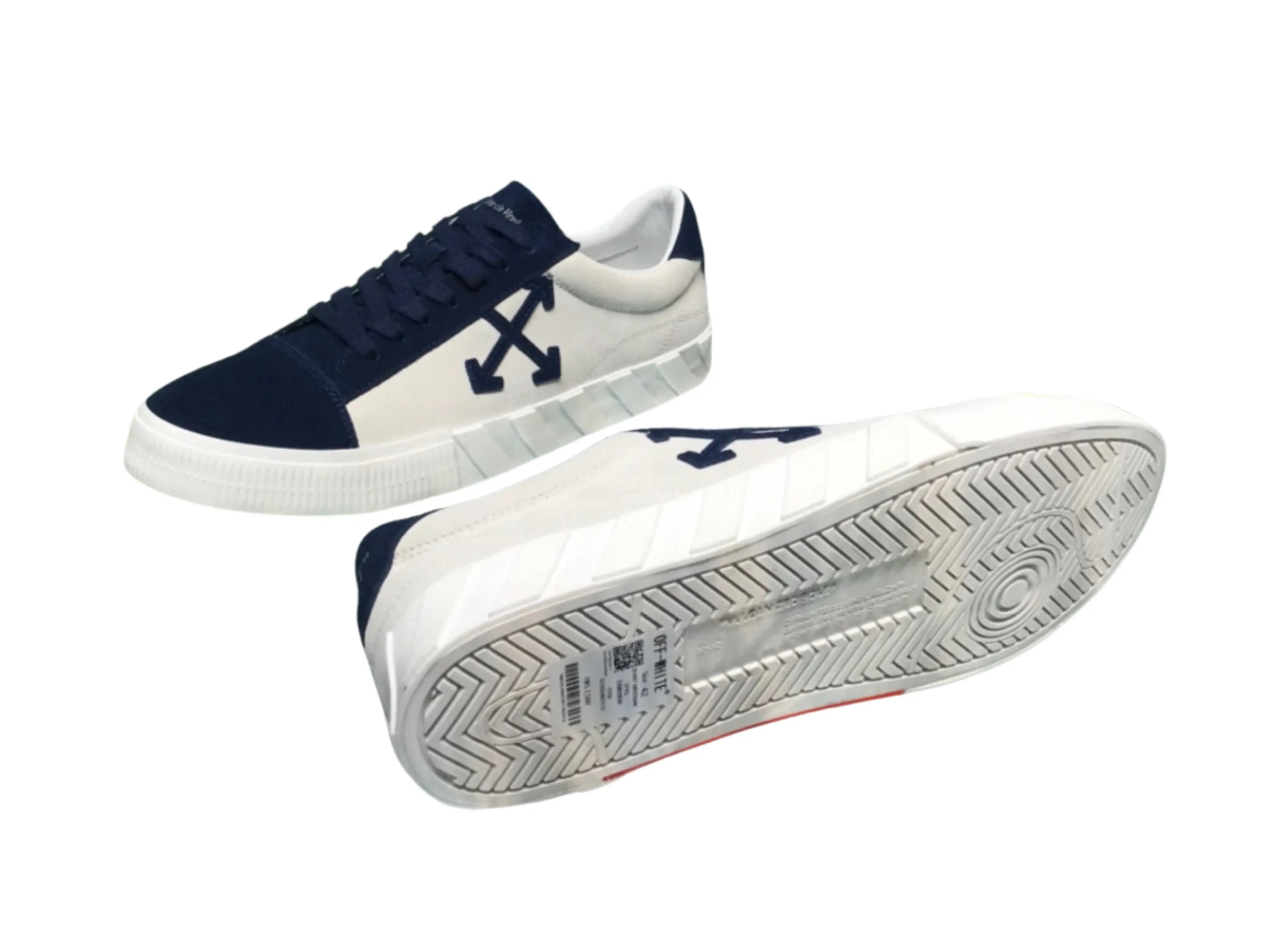 Off-White 2.0 Low Top - White & Navy Off-White