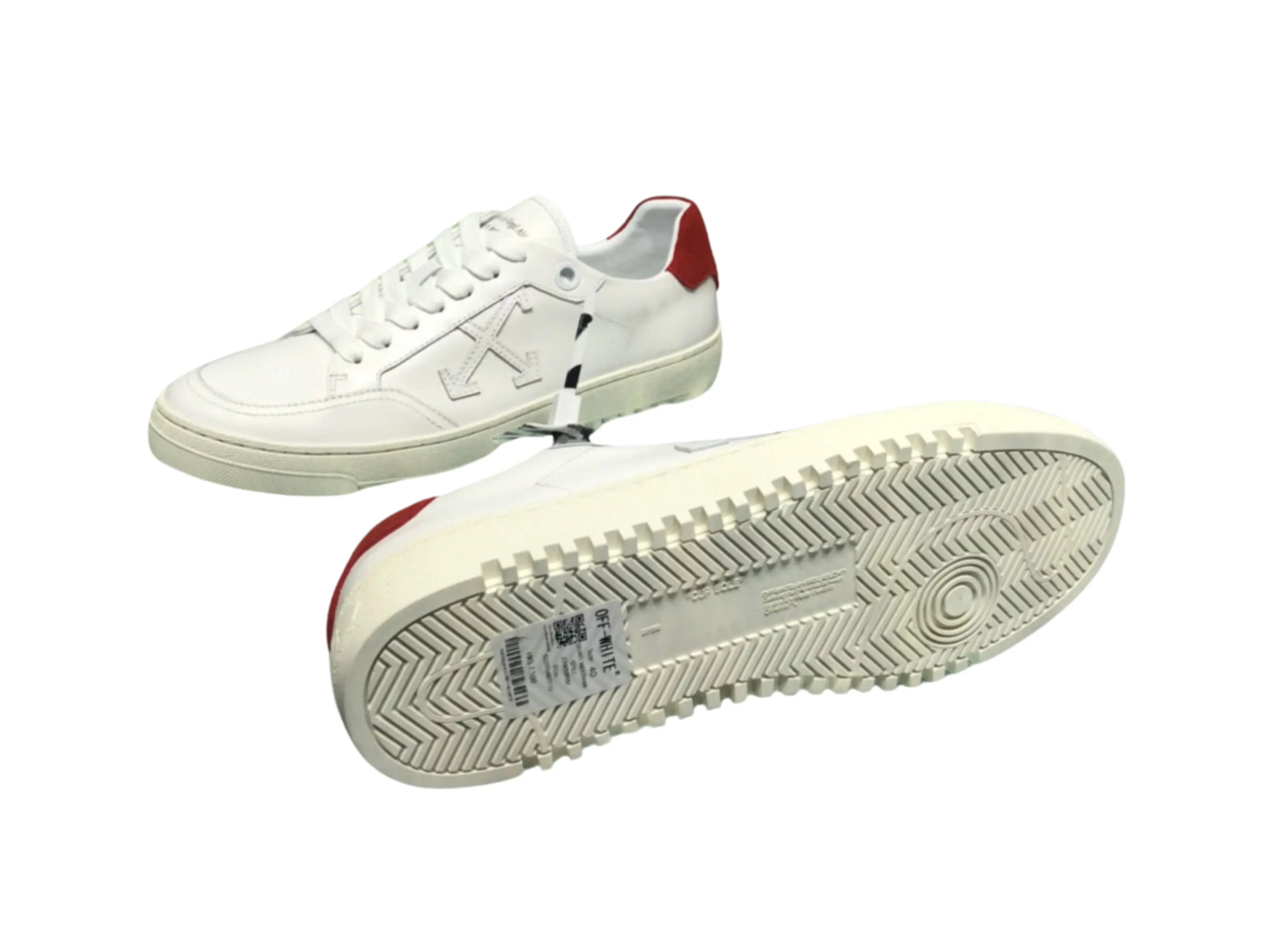 Off-White 2.0 Low Top - White & Red Off-White