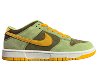 SB Dunk Low - Green & Mustard Edition