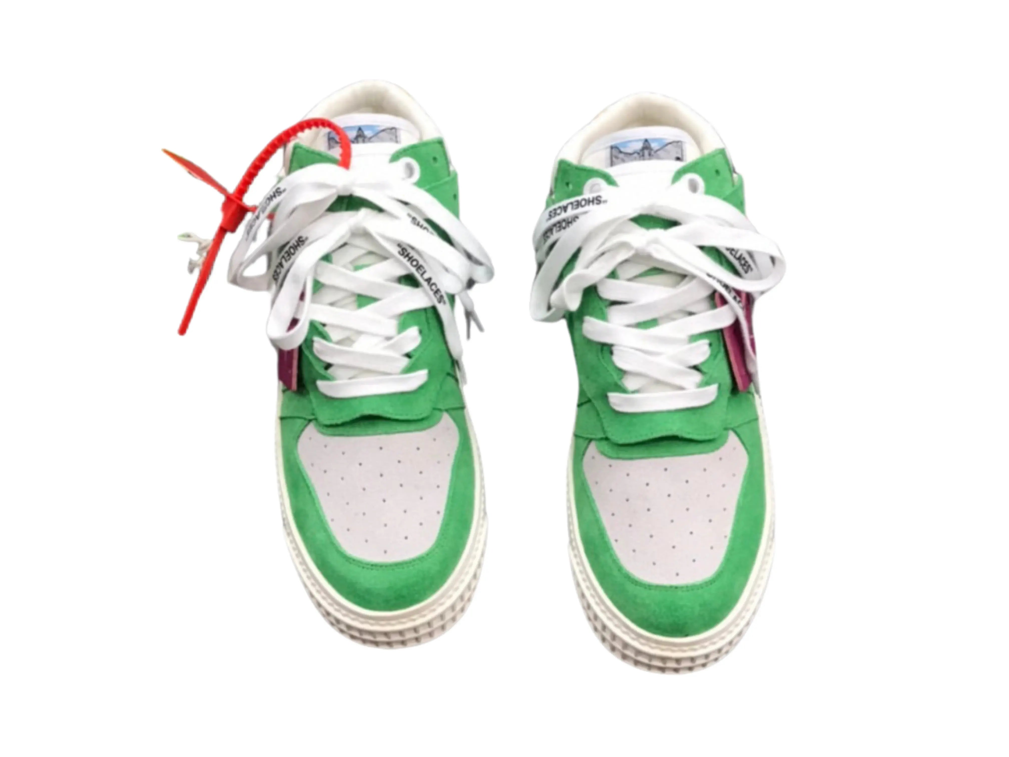 Off-White Off-Court 3.0 High Top - Green, Purple & White Off-White