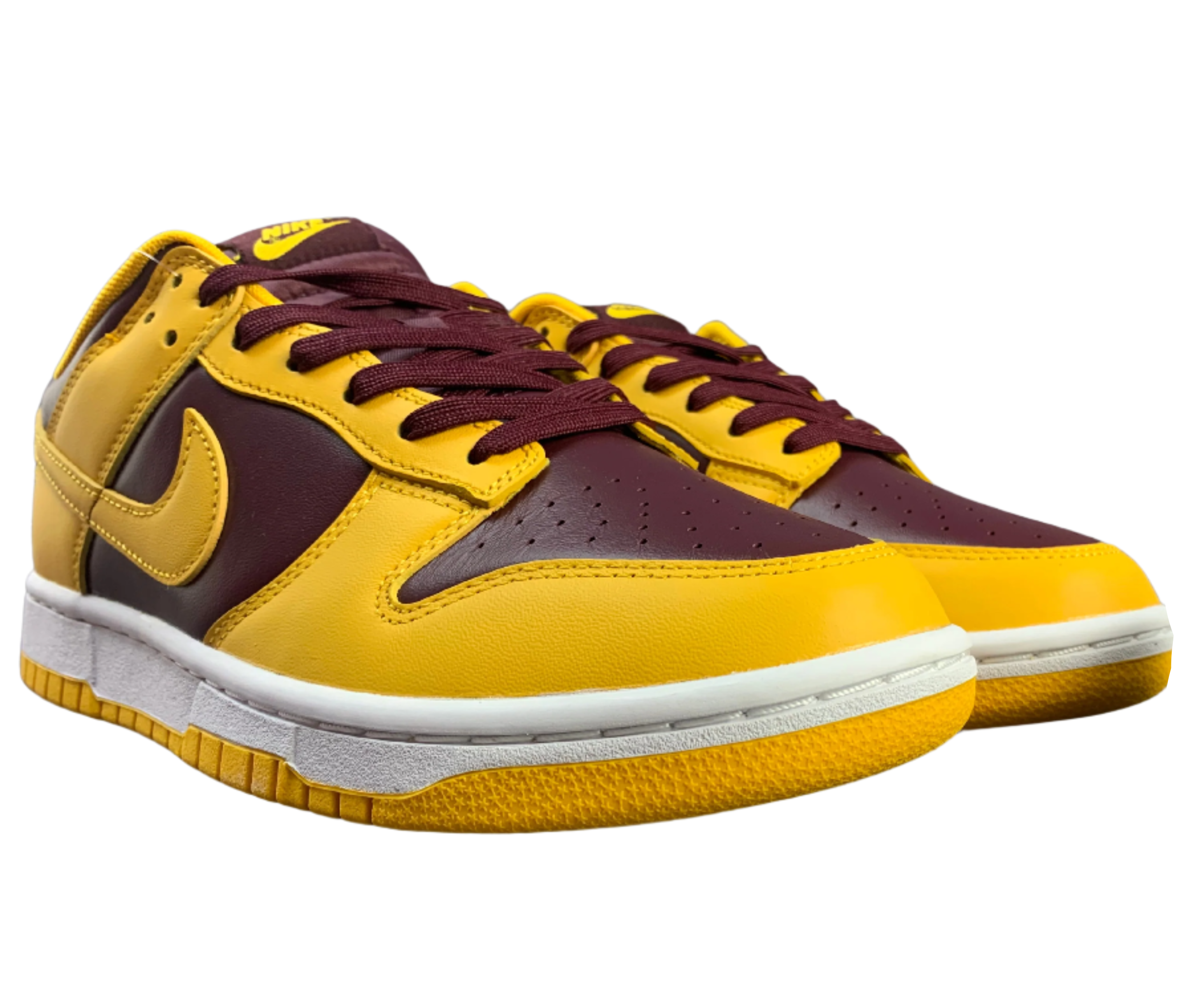 SB Dunk Low - Goldenrod & Maroon