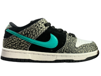 SB Dunk Low Elephant Jade - Black, Grey & Teal